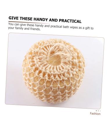 Didiseaon 5pcs Natural Sisal Bath Sponge Set | Eco-Friendly Loofahs & Scrubbers for Body | Perfect for Spa Experience - Shop Now - Buy Online on GoSupps.com