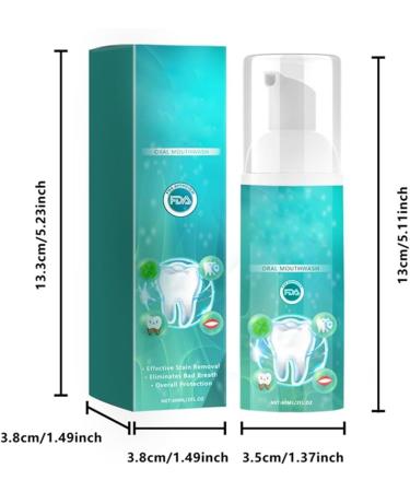 Furzero Smartsmile Mouthwash - 60ml Total Care Oral Rinse for Healthy Teeth (2PC) | Buy Internationally - Buy Online on GoSupps.com