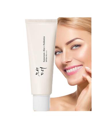 Relief Sun RICE + PROBIOTICS | Organic sunscreen SPF50  PA++++ | Skin Care | Korean Skin Care | All skin types 50ML (1.69 FL.OZ.) (FB-1PC)