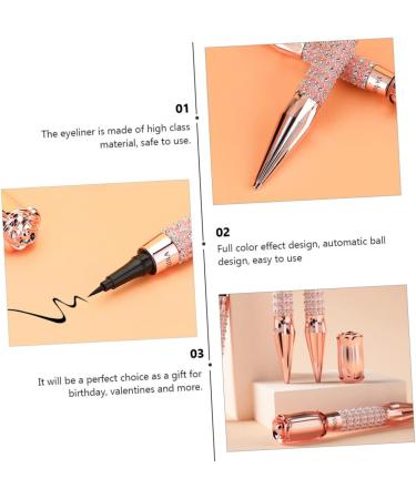 Healeved 2pcs Liquid Eyeliner Makeup Eyeliner Girl Eyeliner Suction Cup Pencil Holder Cosmetics Plastic - Buy Online on GoSupps.com