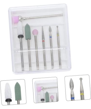 Ipetboom Rotary Tool 1 Set Grinding Head Tungsten Steel Corundum Head Faux Nails 6.9x5.8cm Assorted Color - Buy Online on GoSupps.com