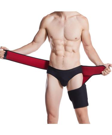 Milltrip Hip Brace & Thigh Compression Sleeve for Men & Women - Optimal Hip Groin Support to Reduce Stiffness & Soreness - Buy Online on GoSupps.com