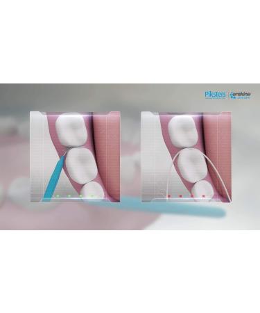 Piksters Interdental Brush Variety Pack | Size 00-6 | 8 Brushes for Interdental Cleaning - Buy Online on GoSupps.com
