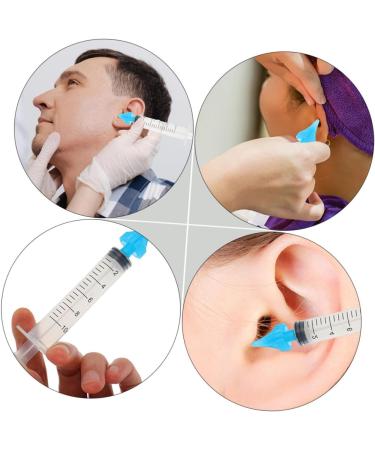 COLLBATH 6Pcs Ear Wax Syringe Precision Measuring Ear Irrigators for Home and Salon Use Lightweight Compact Design with High-Elastic for Smooth Liquid Control and Dosage Accuracy - Buy Online on GoSupps.com
