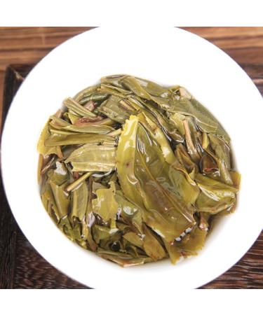 HQZM Jingmai Old Tree Puerh Tea Raw Tea 100g*2 Yunnan Small Tea Cake With Orchid Fragrance From Famous Mountain - Buy Online on GoSupps.com