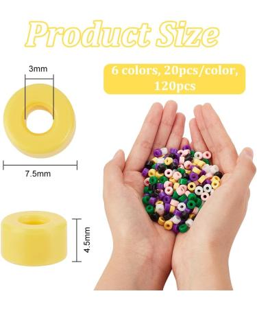 OLYCRAFT 120Pcs Nail Drill Bits Caps - 6 Colors, 7.5x4.5mm Flat Round Dust Proof Protector Caps for 3mm Hole Electric Nail Filer - Nail Art Tools Dust Cover - Buy Online on GoSupps.com