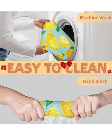 Lemon Pattern Beard Bib Apron - Non-Stick Waterproof Hair Catcher for Men | Perfect Grooming Gift with Suction Cups - Buy Online on GoSupps.com