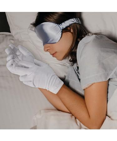 Occan Moisturizing Gloves 30 Pairs - White Cotton Overnight Gloves for Dry Hands, Eczema, Sensitive Skin - Men and Women - Pack of 1 - Buy Online on GoSupps.com