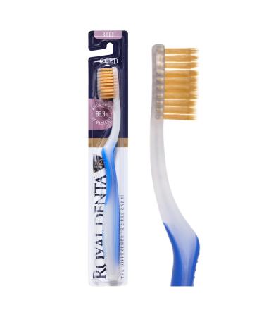 Royal Denta Nano Gold Toothbrush Soft (Blue) - Buy Online on GoSupps.com