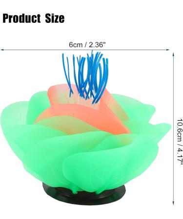 VOCOSTE Aquarium Simulation Coral - Realistic Green Silicone Water Flower for Stunning Aquatic Decor - Buy Online on GoSupps.com