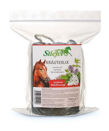Stiefel Kr uterlix lick stone 1000g for horses | Leckstein Kr uterlix
