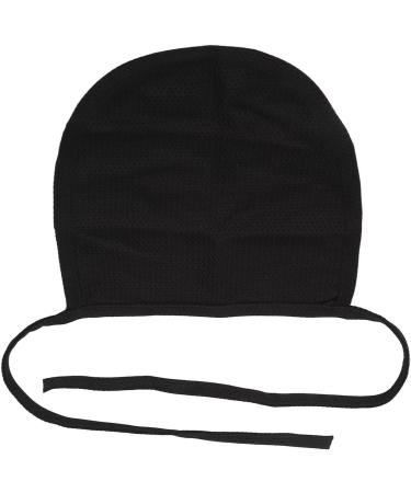 Breathable Cotton Tracheostomy Cover - Black Neck Stoma Protection for Walking - International Shipping - Buy Online on GoSupps.com