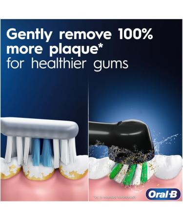 Oral-B Pro 3 Electric Toothbrush for Adults | 3 Modes with Teeth Whitening | Christmas Gift for Women/Him | 1 Cross Action Head | UK Plug 3000 White - Buy Online on GoSupps.com