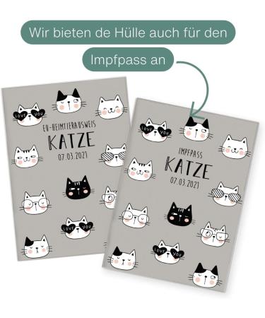 Personalized Wilhelm Fell Case for EU Pet ID Card - Custom Name & DOB - Unique Gift for Cat Owners - Protective Cover for Pet ID - Buy Online on GoSupps.com