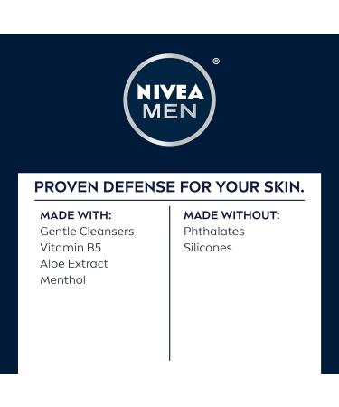 NIVEA FOR MEN Original Moisturizing Face Wash 5 oz - Hydrating Cleanser for All Skin Types | Shop Internationally - Buy Online on GoSupps.com