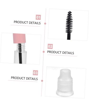 WOONEKY 50 Pcs Mascara Empty Tube Glossy Lip Gloss DIY Mascara Tube Mascara Wands and Bottle Plastic Pink - Buy Online on GoSupps.com