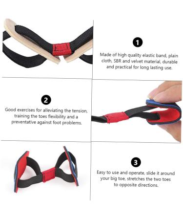 Lurrose 3-Piece Girdles Set: Thumb Brace, Alignment Sling, Waist Band - Elastic Exercise Bands for Hallux Valgus Stretcher - Adjustable & Comfortable - Buy Online on GoSupps.com