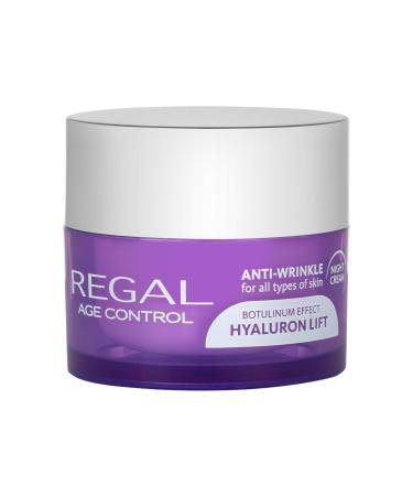 Regal Age Control Anti-Wrinkle Night Cream Effect Hyaluron Lift with ARGIRELINE