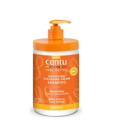 Cantu Cleansing Cream Shampoo 709g SALON SIZE Unscented  709 g (Pack of 1)