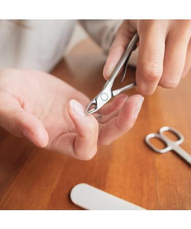 Toenail Clipper Professional Stainless Steel Nail Clipper Ingrown Toenail Tool Cuticle Nipper Footcare with Non-slip Handle for Trimming Dead Skin - Buy Online on GoSupps.com