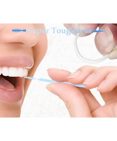 Interdental Brushes & Toothpicks - 200 Pack Dental Care Set for Optimal Oral Hygiene - Buy Online on GoSupps.com