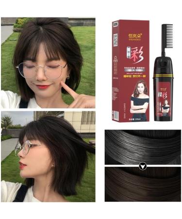 200Ml Colorful Plant Hair Dye Household Easy to Wash With Color Hair Cream Hair Gloss Washing Creme Casting Color Kit G0Y1 Hair Black 1 count Pack of 1 - Buy Online on GoSupps.com