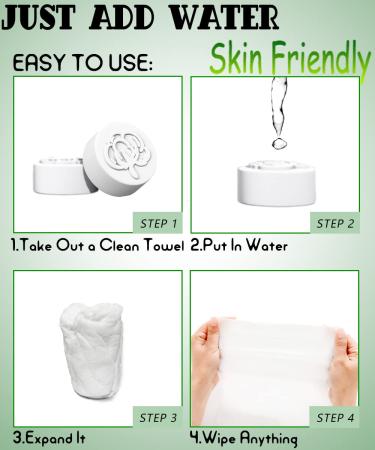 Fancyou Disposable Face Towel 500 Thicken Makeup Removing Wipes - Gentle Facial Tissue for Sensitive Skin - Flushable & Travel Friendly - Buy Online on GoSupps.com