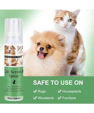 Segminismart Cat & Dog Defense Spray - 120ml Anti-Scratch Spray for Furniture Protection | Scratch-Resistant Solution for Home & Outdoors | 2024 New Arrival - Buy Online on GoSupps.com