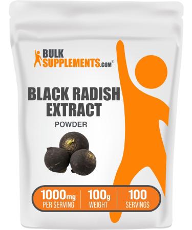 BulkSupplements Black Radish Extract Powder - 100g