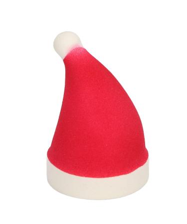Buy Red Christmas Hat Shape Makeup Sponge Kit - Soft Tapered Brushes for Highlighting & Shading | International Shipping Available - Buy Online on GoSupps.com