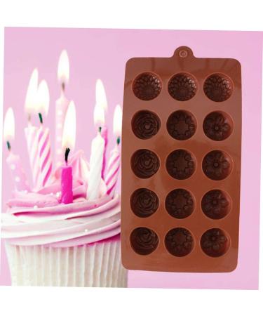 MAGICLULU 2pcs Decor Chocolate Silicone Molds Sphere Baking Silicone Candy Mold Candy Molds Silicone Moulds Cake Mold Silcone Molds Flower Baking Mould Cake Baking Molds Waffles Flowers mediumx2pcs Coffeex2pcs - Buy Online on GoSupps.com