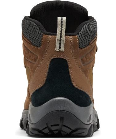 Columbia Men's Newton Ridge Plus II Waterproof Hiking Boots - Suede - 44 EU - Dark Brown & Dark Grey - International Shipping Available - Buy Online on GoSupps.com