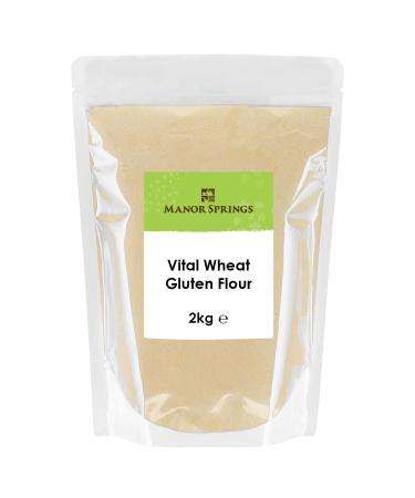 Vital Wheat Gluten Flour 2kg by Manor Springs