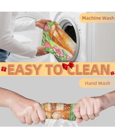 Beard Bib Apron - Waterproof Hair Catcher for Men | Non-Stick Grooming Cape with Cat Butterflies Flowers Design - Buy Online on GoSupps.com