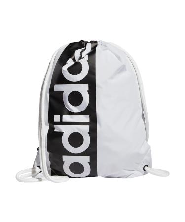 adidas Court Lite Sackpack, White/Black, One Size White/Black One Size