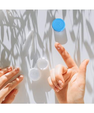 LIUJZZJ 8-Piece Contact Lens Container Set | Portable Protective Case for Contacts & Glasses | Travel-Friendly Lens Box - Buy Online on GoSupps.com