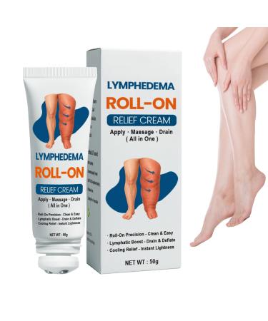 Jingmiger Leg Cramp Cream - 50g Massage Ball Moisturizing and Soothing Lotion - Moisturizing Leg Care - For Skin Types Travel Home Family Women Friends