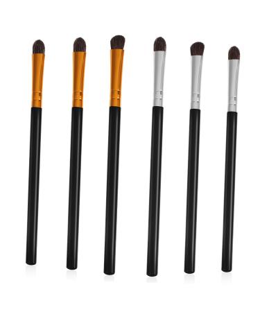 Mikinona Eyeshadow Brush 6pcs Makeup Eyeshadow Eye Makeup Ladies Suits Eye Miss Tool Make up Eyeliner Brush