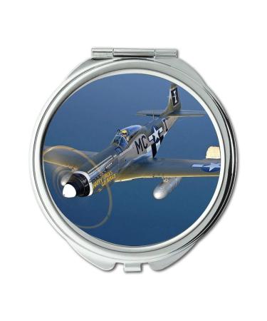 YENDOSTEEN wwii aircraft Mirror Travel Mirror fighter in chinese pocket mirror portable mirror