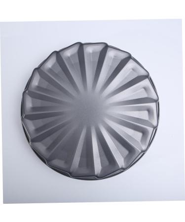 Zerodeko 1pc Carbon Steel Baking Pan Cake Mold Metal Id Tags Cake Baking Pan Flat Black Cake Pan Carbon Steel Cake Pan Household Baking Pan Bakeware Pan Nonstick Baking Mold Round Windmill - Buy Online on GoSupps.com