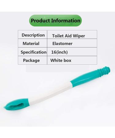 2-Pack Long Reach Toilet Aids for Motion Assistance - Tissue-Stick Helper for Elderly, Pregnancy, Handicap, Disabled - Green - Buy Online on GoSupps.com