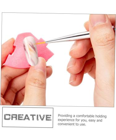 FRCOLOR Nail Accessories Nail art drawing Striping Nail Pens glitter nail art liner Manicure art es nail dotting tool nail art dot tool Acrylic human 3d nail Diamond Kits - Buy Online on GoSupps.com