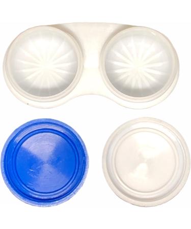 SUUM Colored Contact Lens Holder - 20 Pieces in 5 Colors | Durable & Stylish Cases for Contact Lenses - Buy Online on GoSupps.com