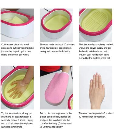 2pcs Paraffin Waxes Moisturizing Nourishing Paraffin Wax Bath Hand Foot Beauty Mask Winter Skin Care Wax Refills For Spa Home Facials Hand Foot Wax Heating Bath Paraffin Wax Paraffin Wax (Lemon) - Buy Online on GoSupps.com