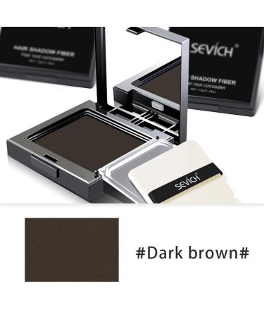 Hair Base Powder for Gray Hair Coverage & Root Repair - Volume Concealer for Women & Men 12g (Dark Brown) - Buy Online on GoSupps.com