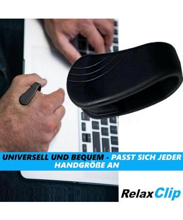 Relax Clip - Comfortable Acupressure Clip for Stress & Voltage Reduction | Natural Migraine & Headache Support - Buy Online on GoSupps.com