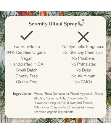 8 Days Aromatherapy Ritual Spray | For Room Body Pillow | Organic + Vegan | Meditation + Yoga Mist | Essential Oil Room Spray | Room Freshener | Lavender Chamomile Serenity Lavender + Chamomile - Buy Online on GoSupps.com