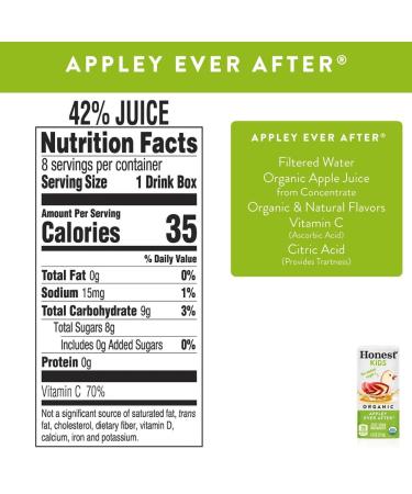 Honest Kids Organic Juice Drink Variety Pack - 40 Pack, 6 Fl Oz Assorted Flavors - Buy Online on GoSupps.com