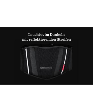 Blackwild Kidney Belt | Back Support Bandage for Pain Relief in Motorcycle Cycling Weight Lifting & Gym | Fits M (90-100cm) - Buy Online on GoSupps.com