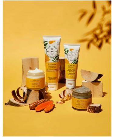 BotanicTurmeric and Willow Bark Clarifying Clay Face Mask - Buy Online on GoSupps.com